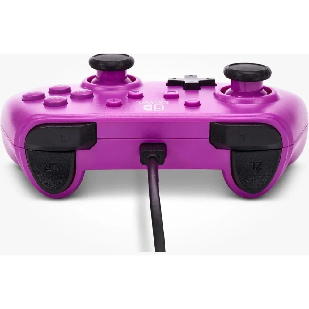 Nintendo Switch - Grape Purple PowerA Wired Controller For Nintendo Switch, New